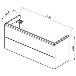 Ideal Standard Adapto Waschtischunterschrank 117 Cm