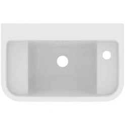 Ideal Standard Calla Handwaschbecken 50 Cm, 1 Hahnloch Rechts, Mit Überlauf -Günstiges AquaForma Geschäft ideal standard atelier collections calla badkeramik 9576284