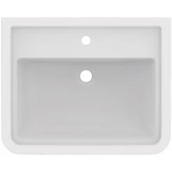 Ideal Standard Calla Möbelwaschtisch 66,5 Cm, Mit 1 Hahnloch, Mit Überlauf -Günstiges AquaForma Geschäft ideal standard atelier collections calla badkeramik 9576287