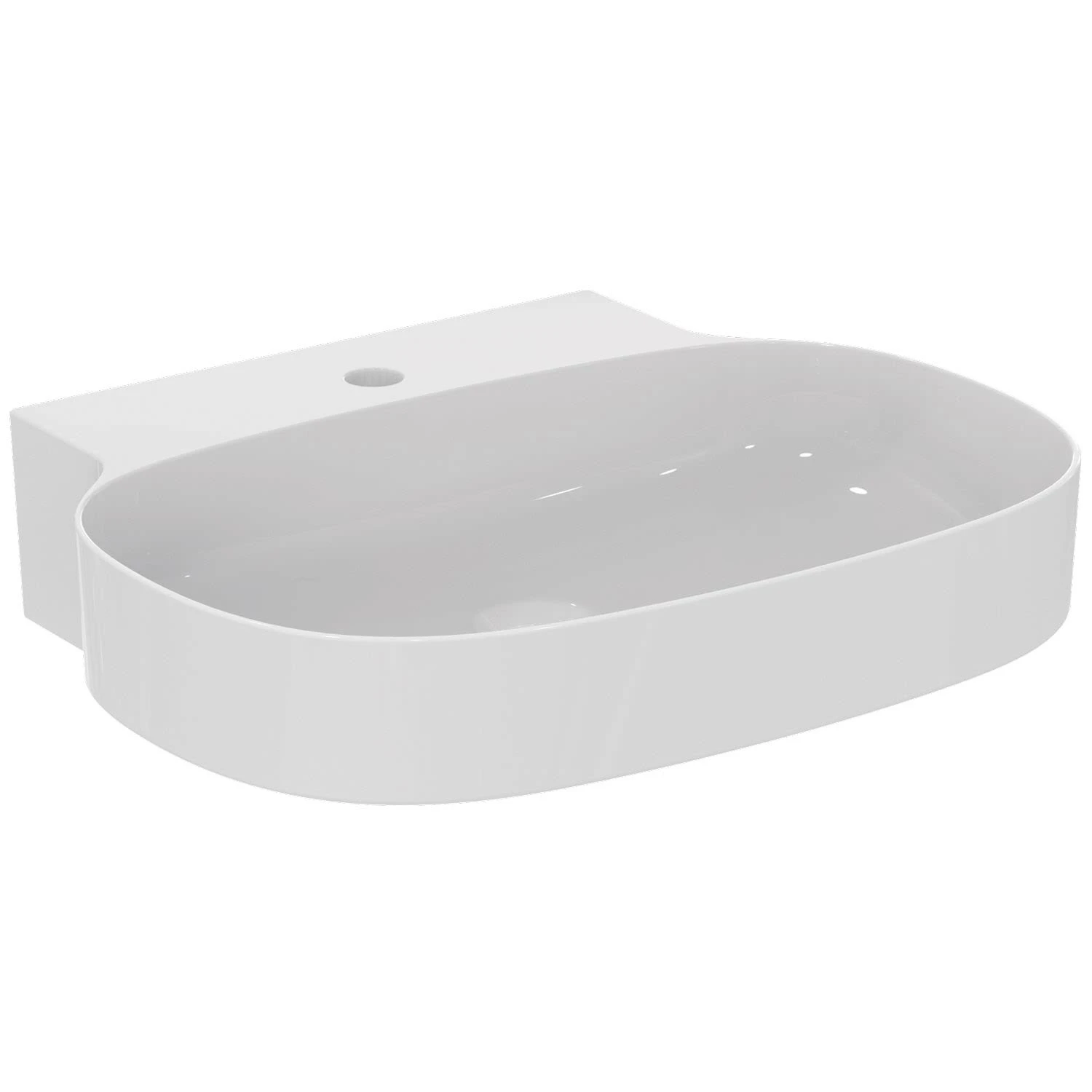 Ideal Standard Linda-X Waschtisch 60 Cm, 1 Hahnloch, Ohne Überlauf 1 Ideal Standard Linda-X Waschtisch 60 Cm, 1 Hahnloch, Ohne Überlauf