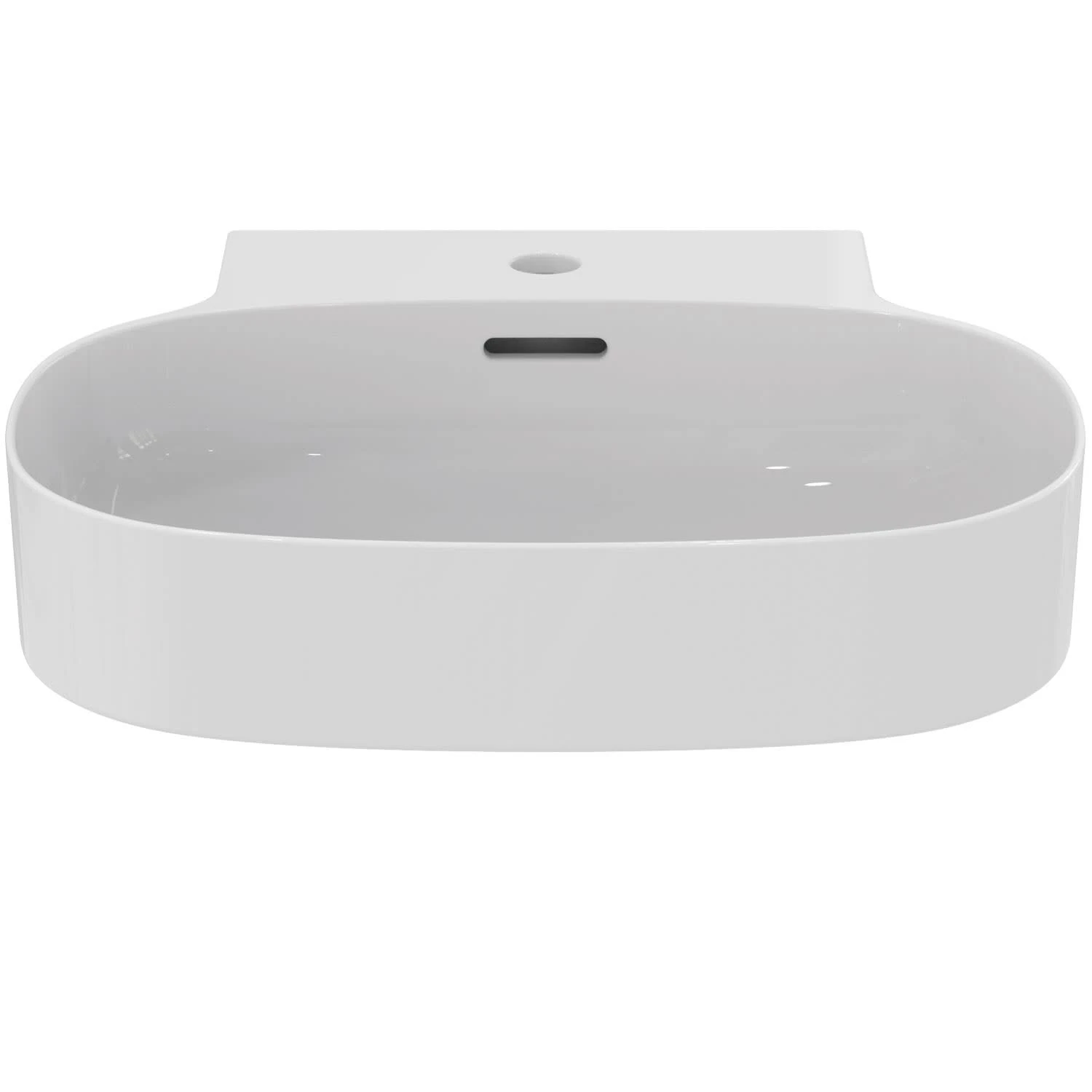 Ideal Standard Linda-X Waschtisch 50 Cm, 1 Hahnloch, Mit Überlauf, Geschliffen 1 Ideal Standard Linda-X Waschtisch 50 Cm, 1 Hahnloch, Mit Überlauf, Geschliffen