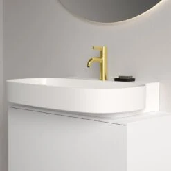 Ideal Standard Linda-X Waschtisch 75 Cm, 1 Hahnloch, Ohne Überlauf, Geschliffen -Günstiges AquaForma Geschäft ideal standard atelier collections linda x 9580079