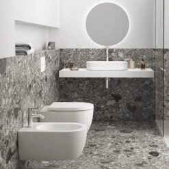 Ideal Standard Linda-X Aufsatzwaschtisch 55 Cm, Ohne Hahnloch, Mit Überlauf -Günstiges AquaForma Geschäft ideal standard atelier collections linda x 9580178