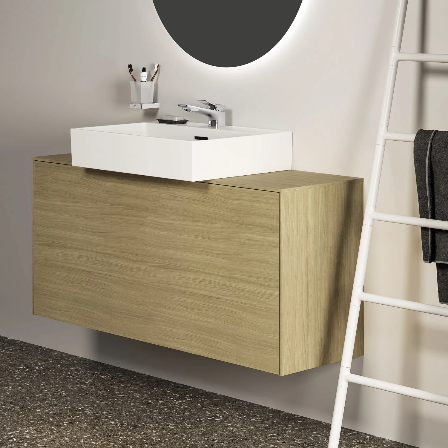 Ideal Standard Conca Mundglas Eckig 5 Ideal Standard Conca Mundglas Eckig – Bild 5