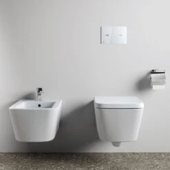 Ideal Standard Conca Papierrollenhalter Eckig -Günstiges AquaForma Geschäft ideal standard bad accessoires conca papierrollenhalter 6993405