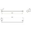 Ideal Standard IOM Square Handtuchhalter 80 Cm