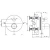 Ideal Standard CeraTherm C100 Badethermostat UP, Bausatz 2