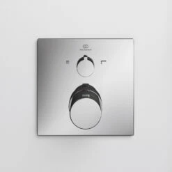 Ideal Standard CeraTherm C100 Badethermostat UP, Rosette Eckig