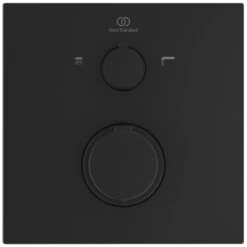 Ideal Standard CeraTherm C100 Badethermostat UP, Rosette Eckig Mit Rückflussverhinderer