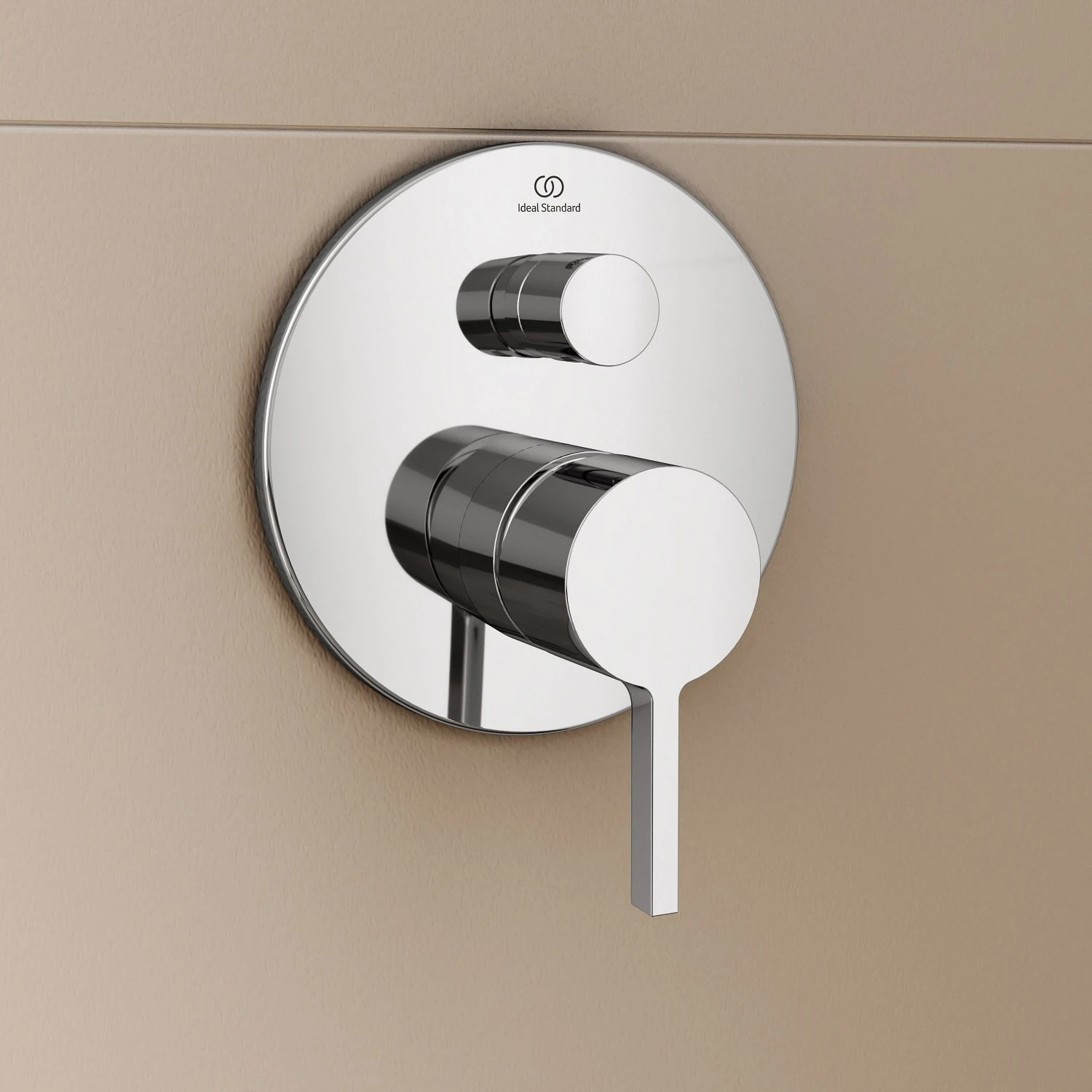 Ideal Standard Joy Badearmatur UP Bausatz 2, Runde Rosette 2 Ideal Standard Joy Badearmatur UP Bausatz 2, Runde Rosette – Bild 2