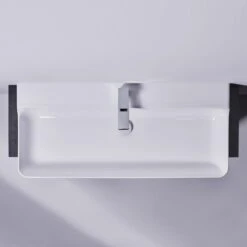 Ideal Standard Conca Waschtisch 100 Cm, 1 Hahnloch, Ohne Überlauf -Günstiges AquaForma Geschäft ideal standard badkeramik conca waschtische 100 6988878