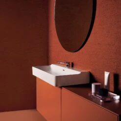 Ideal Standard Conca Waschtisch 100 Cm, 1 Hahnloch, Mit Überlauf, Geschliffen -Günstiges AquaForma Geschäft ideal standard badkeramik conca waschtische 100 6988929