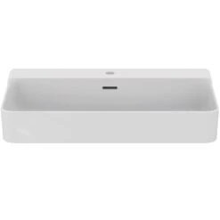 Ideal Standard Conca Waschtisch 80 Cm, 1 Hahnloch, Mit Überlauf, Geschliffen -Günstiges AquaForma Geschäft ideal standard badkeramik conca waschtische 80 6988080