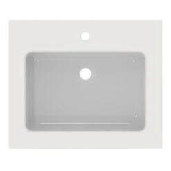 Ideal Standard Extra Möbelwaschtisch, 1 Hahnloch, 61 Cm -Günstiges AquaForma Geschäft ideal standard badkeramik extra moebelwaschtisch 1 6914058