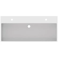 Ideal Standard Extra Waschtisch 100 Cm, 2 Hahnlöcher, Mit Überlauf, Geschliffen