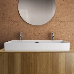 Ideal Standard Extra Waschtisch 100 Cm, 2 Hahnlöcher, Mit Überlauf, Geschliffen -Günstiges AquaForma Geschäft ideal standard badkeramik extra waschtisch 100 6913677