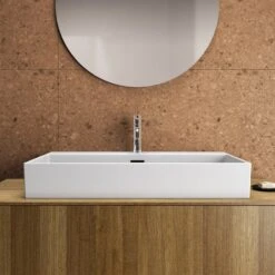 Ideal Standard Extra Waschtisch 80 Cm, 1 Hahnloch, Mit Überlauf, Geschliffen -Günstiges AquaForma Geschäft ideal standard badkeramik extra waschtisch 80 6913665