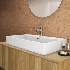 Ideal Standard Extra Waschtisch 80 Cm, 1 Hahnloch, Mit Überlauf, Geschliffen -Günstiges AquaForma Geschäft ideal standard badkeramik extra waschtisch 80 6913845