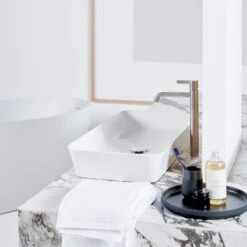 Ideal Standard Ipalyss Aufsatzschale Eckig Ohne Überlauf, Ohne Hahnloch 65 X 40 Cm -Günstiges AquaForma Geschäft ideal standard badkeramik ipalyss aufsatzschale eckig 7106016