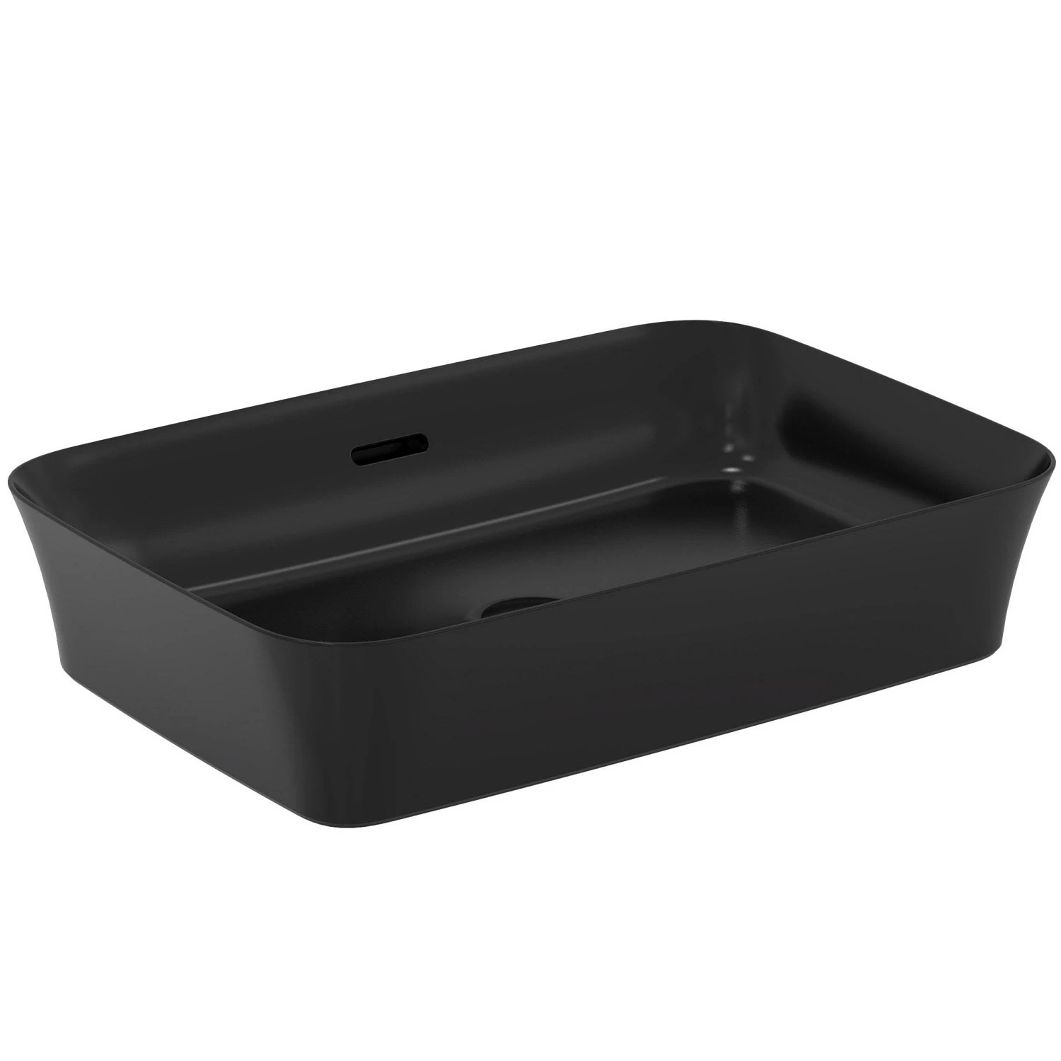 Ideal Standard Ipalyss Aufsatzschale Eckig Mit Überlauf, Ohne Hahnloch 55 X 38 Cm 1 Ideal Standard Ipalyss Aufsatzschale Eckig Mit Überlauf, Ohne Hahnloch 55 X 38 Cm