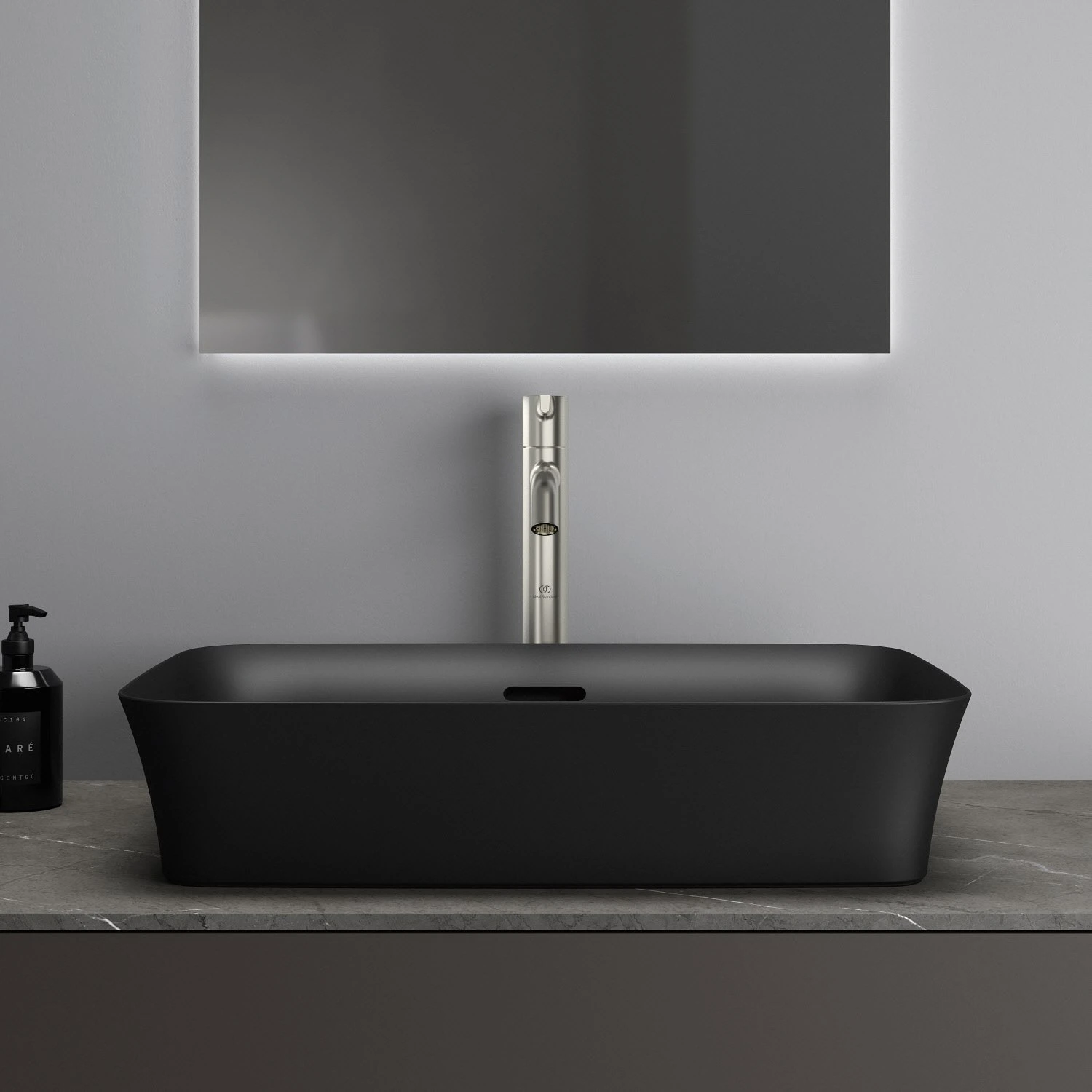 Ideal Standard Ipalyss Aufsatzschale Eckig Mit Überlauf, Ohne Hahnloch 55 X 38 Cm 3 Ideal Standard Ipalyss Aufsatzschale Eckig Mit Überlauf, Ohne Hahnloch 55 X 38 Cm – Bild 3