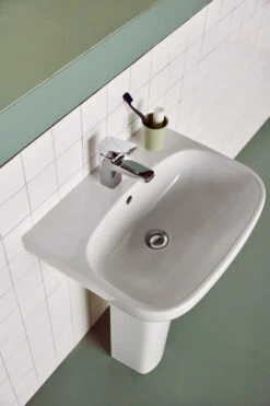 Ideal Standard I.life A Waschtisch 55 Cm, 1 Hahnloch, Mit Überlauf -Günstiges AquaForma Geschäft ideal standard badkeramik life waschtische 55 10693718