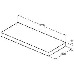 Ideal Standard Conca Konsole 120 Cm -Günstiges AquaForma Geschäft ideal standard badmoebel conca konsolen 120 7007148