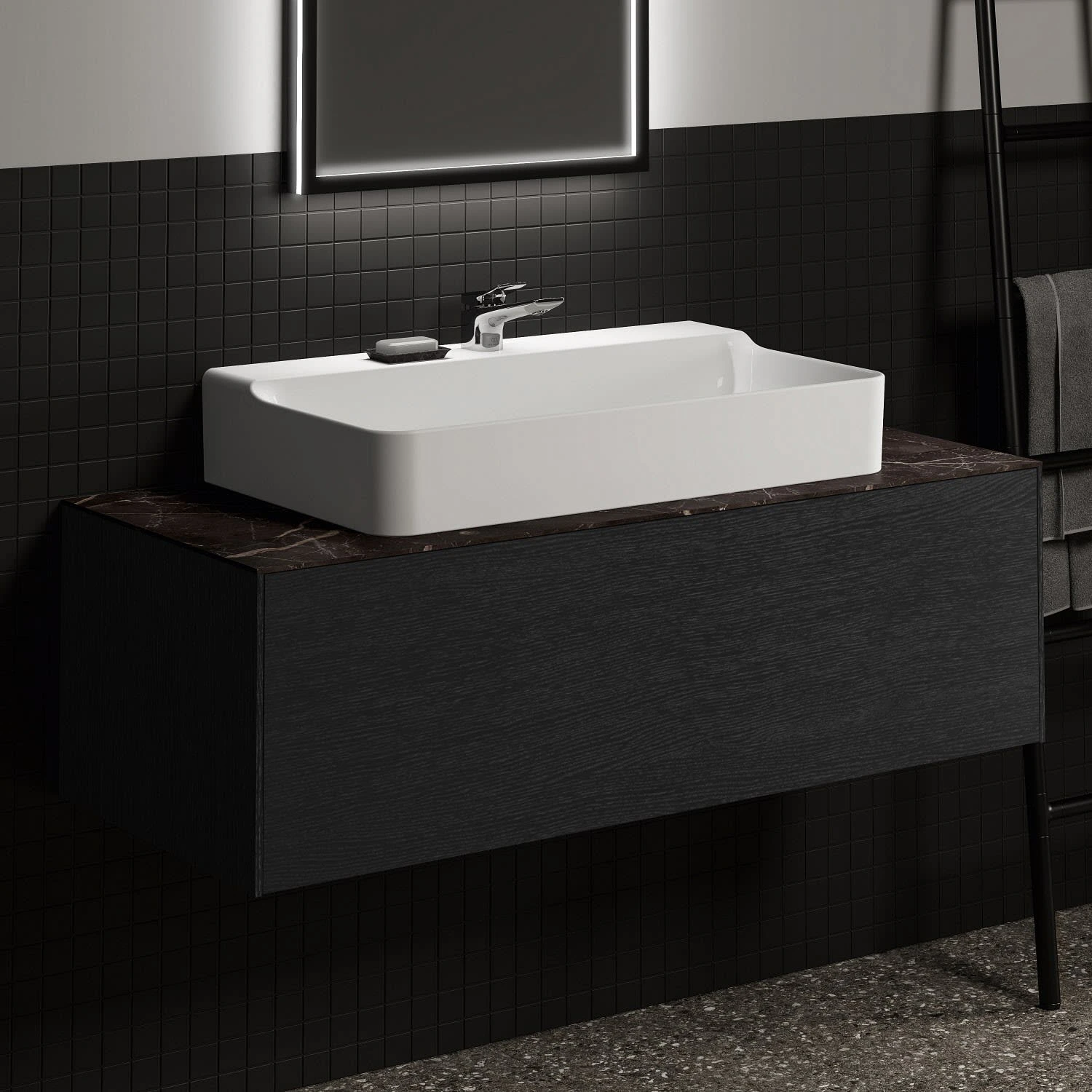 Ideal Standard Conca Keramikkonsole 120 X 50,5 Cm 2 Ideal Standard Conca Keramikkonsole 120 X 50,5 Cm – Bild 2