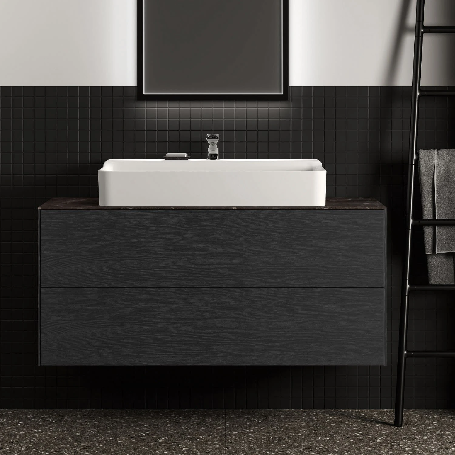 Ideal Standard Conca Keramikkonsole 120 X 50,5 Cm 3 Ideal Standard Conca Keramikkonsole 120 X 50,5 Cm – Bild 3