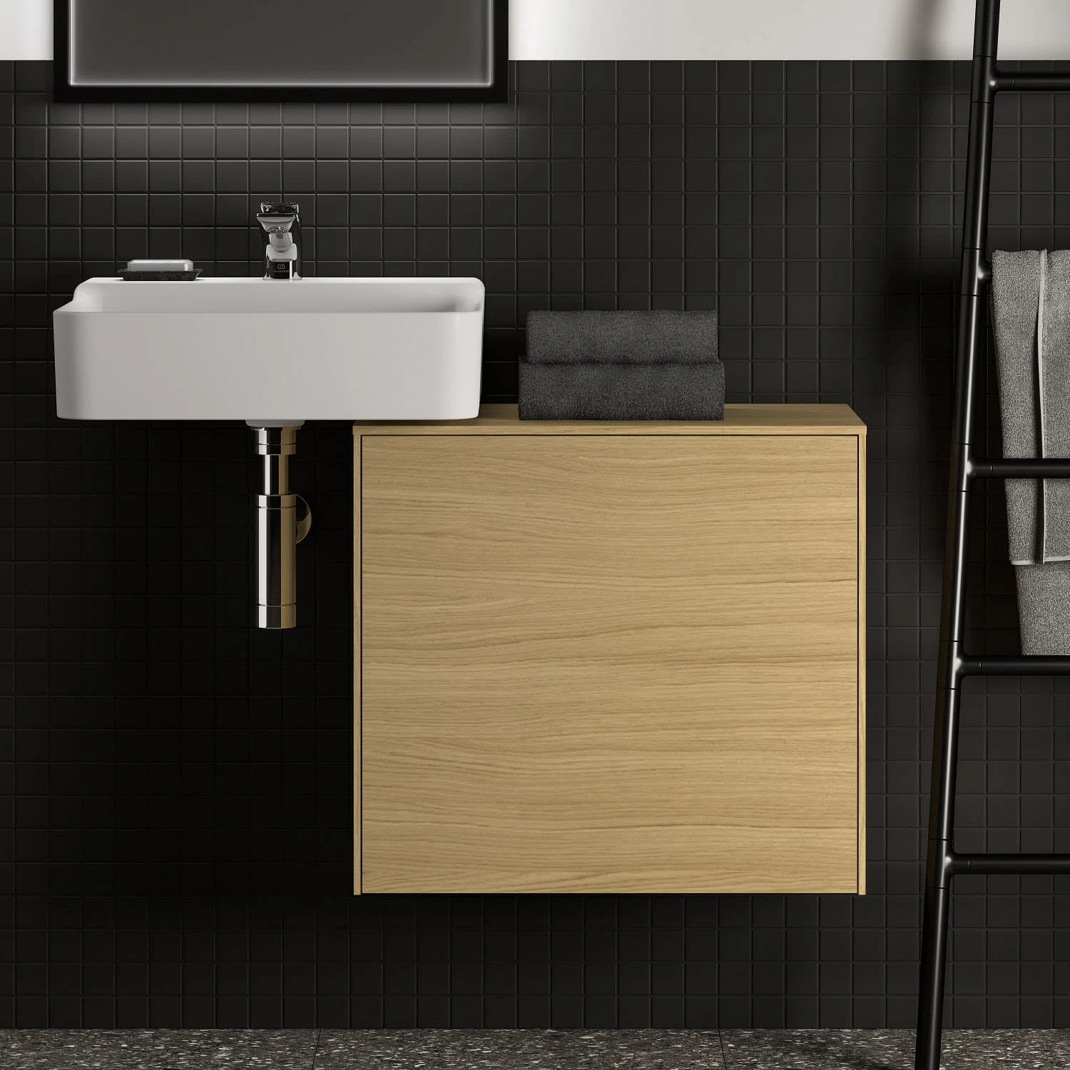 Ideal Standard Conca WTU 60 X 37,3 Cm, Ohne Ausschnitt, 1 Auszug 3 Ideal Standard Conca WTU 60 X 37,3 Cm, Ohne Ausschnitt, 1 Auszug – Bild 3