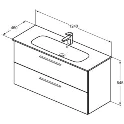 Ideal Standard I.life A Möbelwaschtischpaket 120 Cm 9 Ideal Standard I.life A Möbelwaschtischpaket 120 Cm -Günstiges AquaForma Geschäft ideal standard badmoebel life waschtischpakete moebelwaschtischpaket 10840940