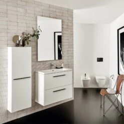 Ideal Standard I.life S Waschtischunterschrank 80 Cm, 2 Auszüge -Günstiges AquaForma Geschäft ideal standard badmoebel life waschtischunterschraenke waschtischunterschrank 11032375