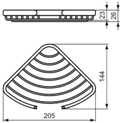 Ideal Standard Connect Eck-Seifenkorb